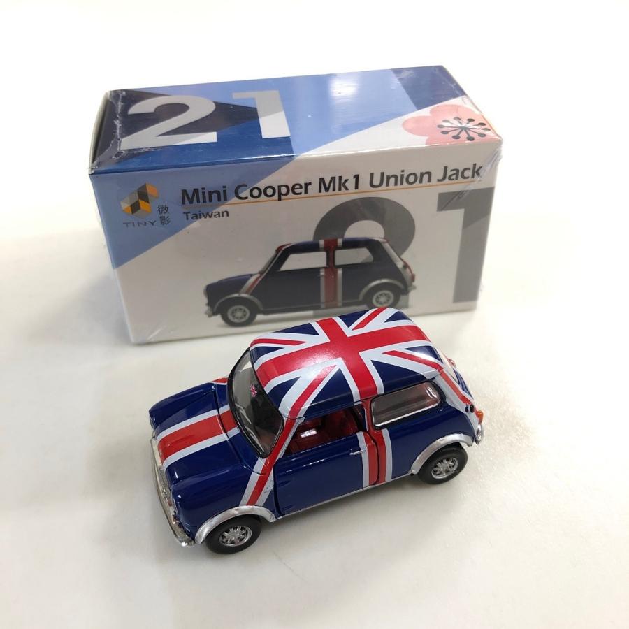 TINY ミニクーパーMK1 ユニオンジャック ミニカー : ミニマルヤマ