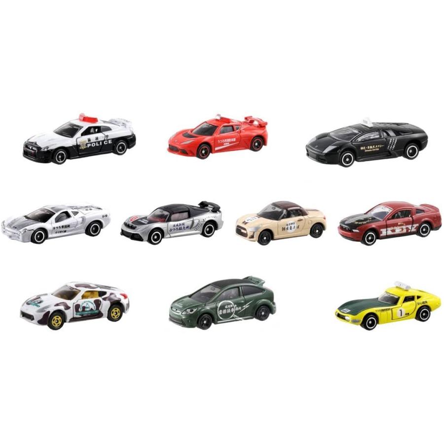 トミカくじ はたらくスポーツカーコレクション 10台セット ※くじ20