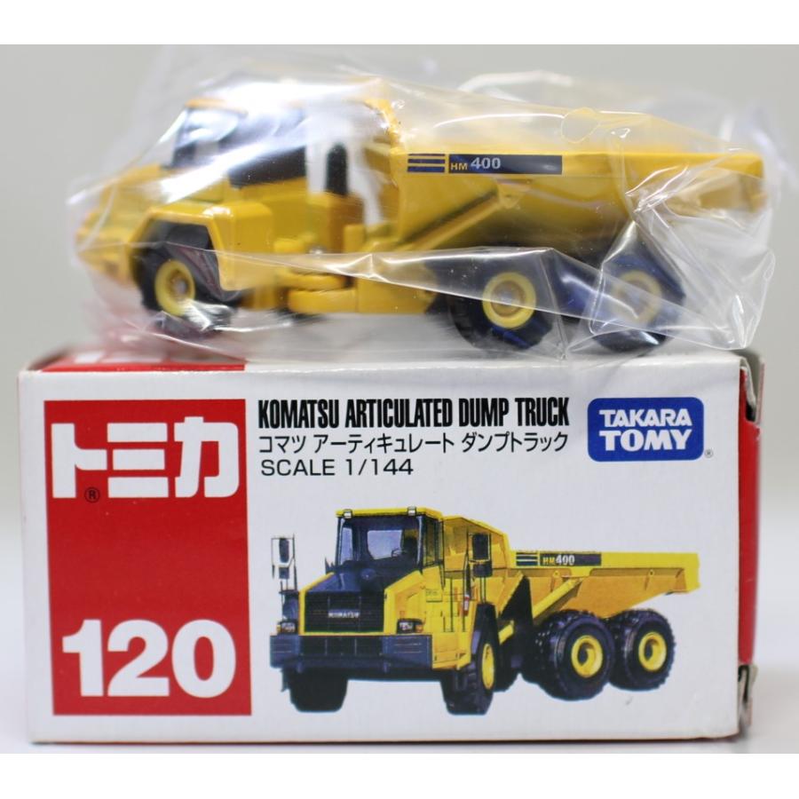 USED】トミカ コマツアーティキュレートダンプトラック 120