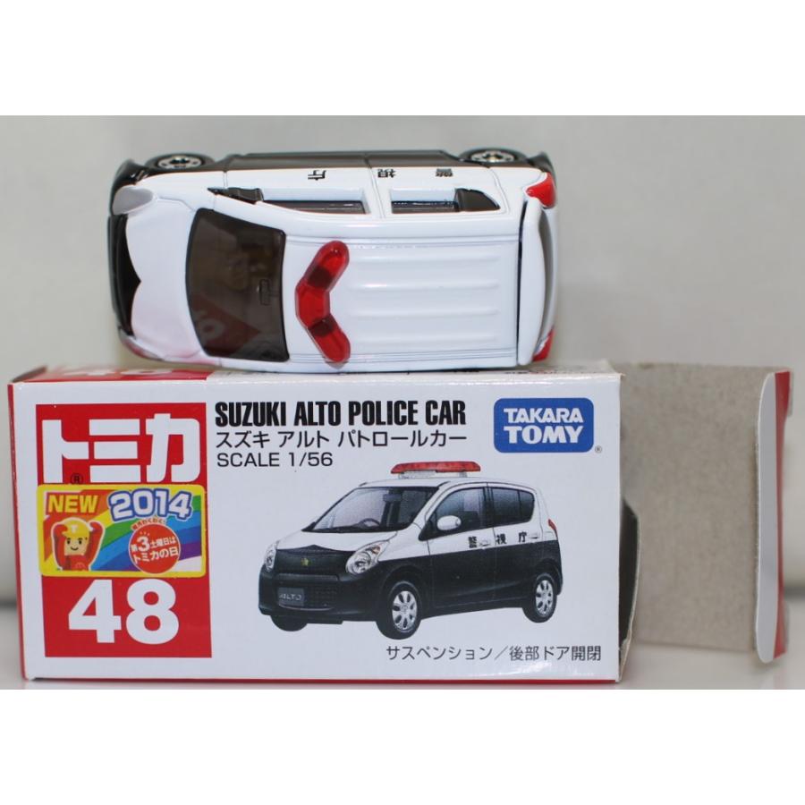USED マーク切り取り トミカ 48 スズキ アルト パトロールカー