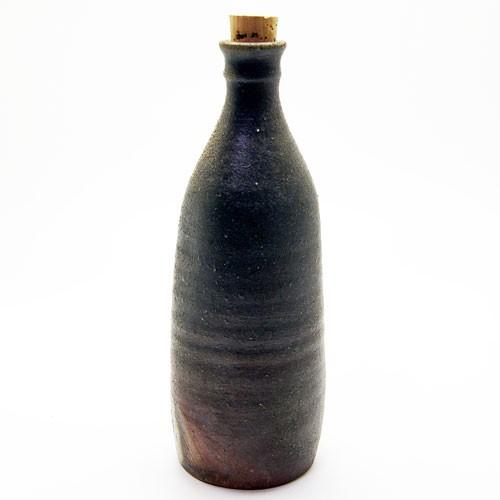 備前焼 徳利ボトル ワインボトル 焼酎 日本酒徳利 陶器 : 抹茶やお茶と