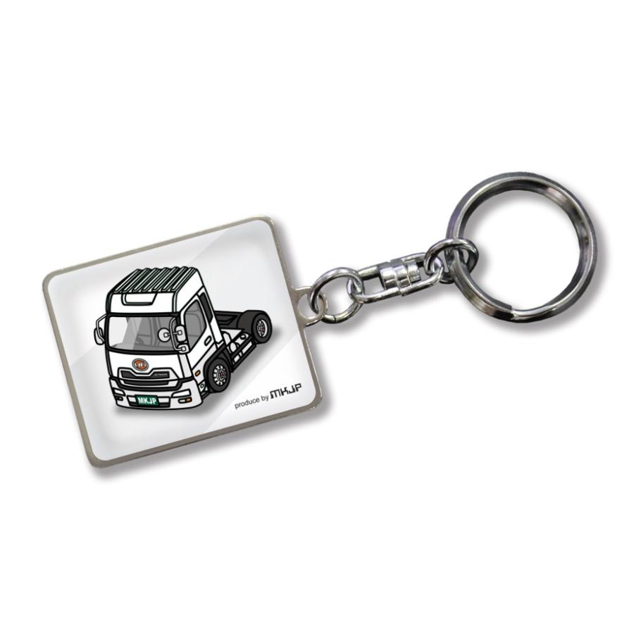 MKJP 車種別かわカッコいい キーホルダー 外車 UDトラックス クオン