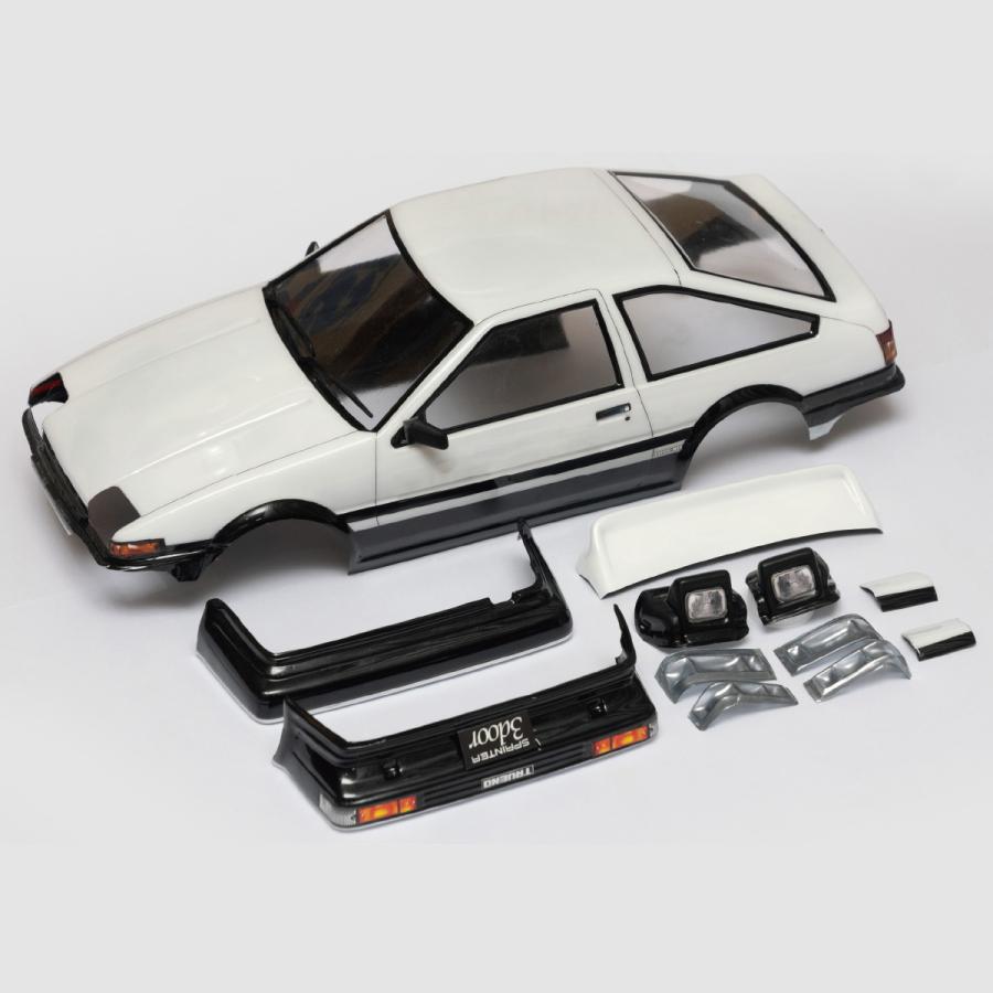 1/10 AE86 トレノ Mシャーシ用 ボディ未カット・未塗装 : MRC Matrix