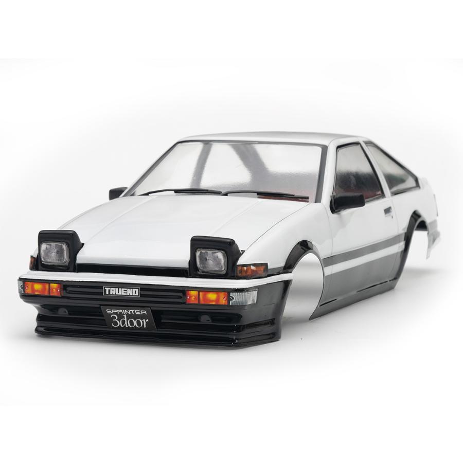 1/10 AE86 トレノ Mシャーシ用 ボディ未カット・未塗装 : MRC Matrix