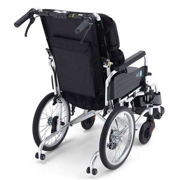ミキ 車椅子 軽量 コンパクト AFS-16 折りたたみ 介助用 ノーパンク