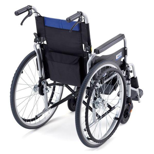 ミキ 車椅子 軽量 コンパクト BAL-R3 折りたたみ 自走用 ノーパンク