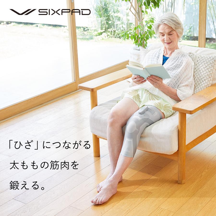 SIXPAD（シックスパッド） 【膝に負担を掛けずトレーニング】SIXPAD