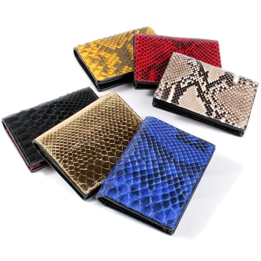 カードケース 名刺入れ/メンズ/蛇革・パイソン : MUD MONKEY - 通販