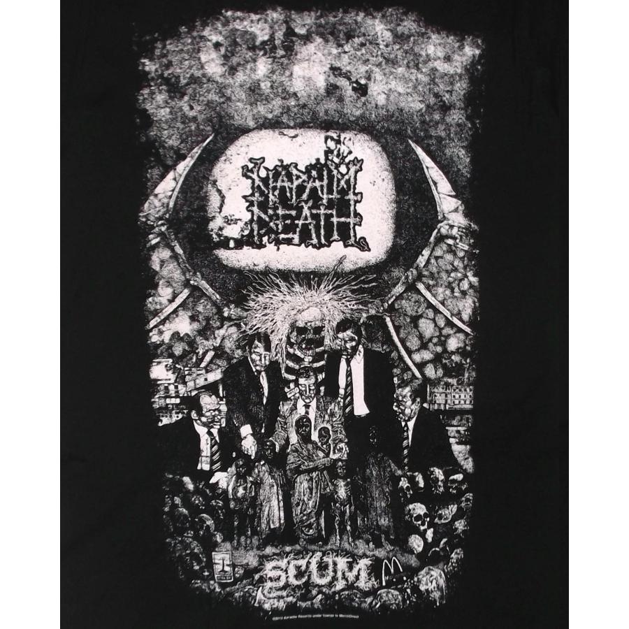ナパーム デス Tシャツ Napalm Death Vintage SCUM 正規品