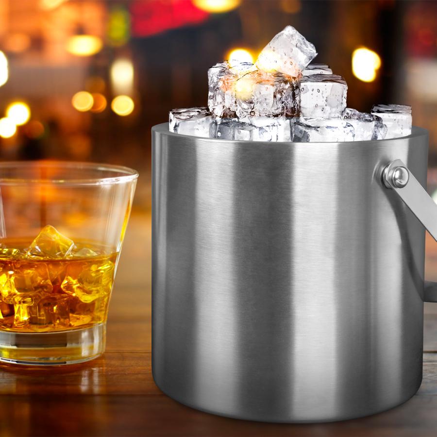 ワインクーラー ステンレス アイスバケット アイスペール 3L 二重壁