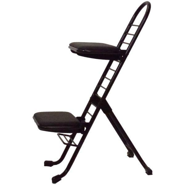 ルネセイコウ コントラバス椅子 (足置き座面付) 演奏 奏者