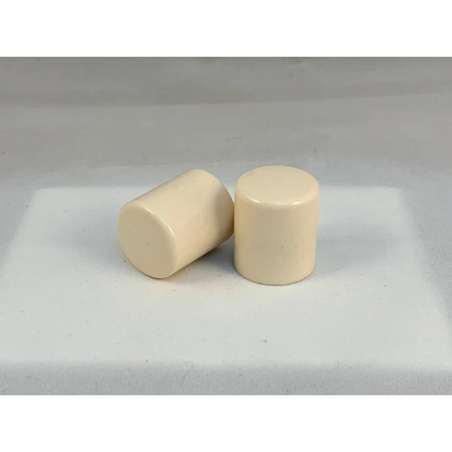 掛軸用 軸先 新牙 白 6分 10幅分セット : MUROYA(株)白神紙商店