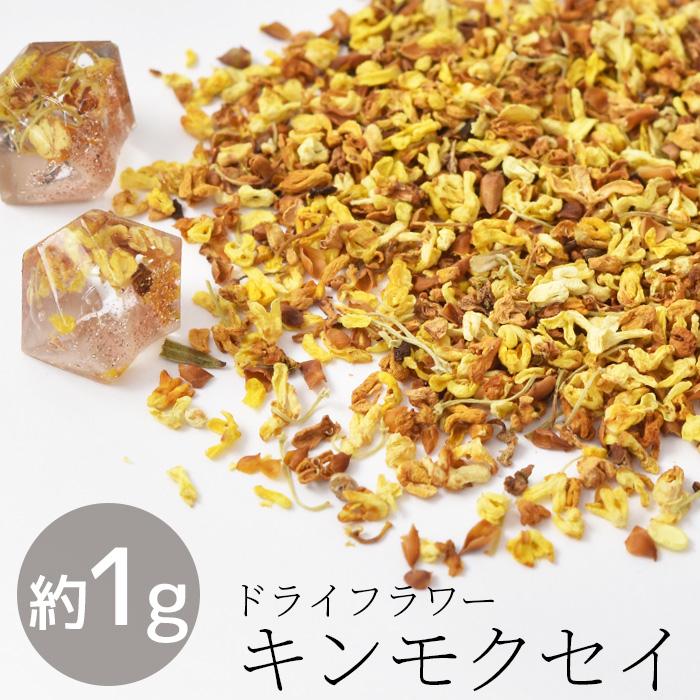 MY mama ドライフラワー キンモクセイ 約1g □ レジン ネイル