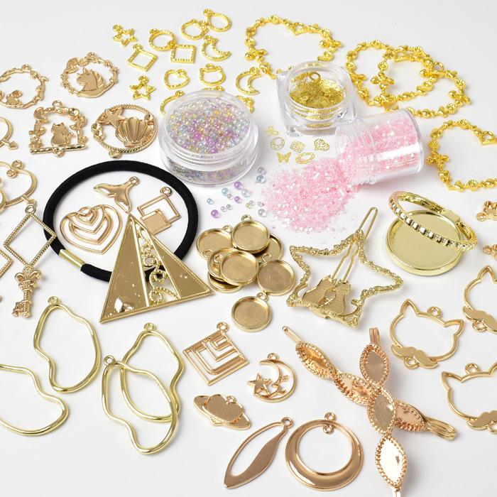 MY mama レジン枠 ミール皿 セット 計17種 □ チャーム レジン型