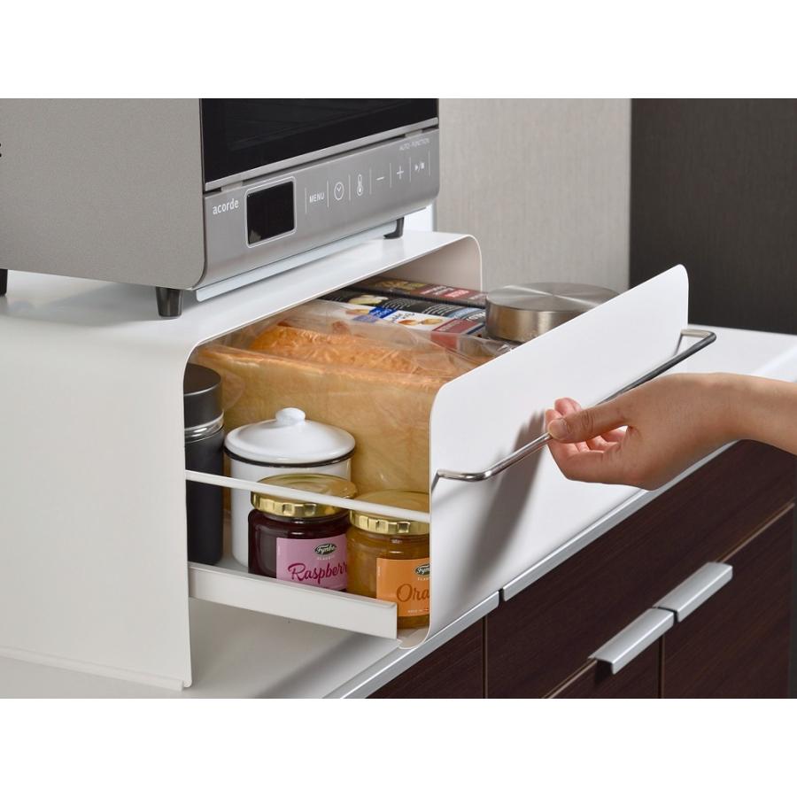 UtaU ブレッドドロワー ピュアホワイト カームグレー キッチン 収納