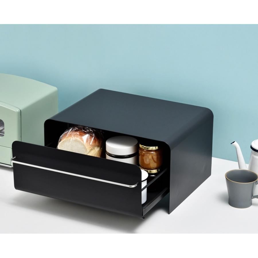 UtaU ブレッドドロワー ピュアホワイト カームグレー キッチン 収納