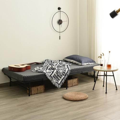 BTM 【全品8%OFF】パイプベッド 折りたたみ シングルベッド 軽量 組立