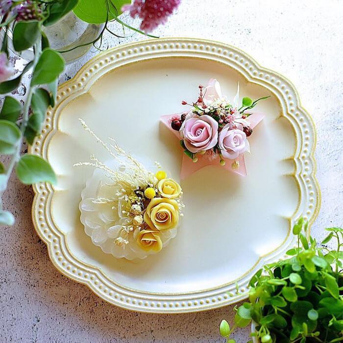 シリコンモールド アロマワックスバー サシェ ラウンド型 星型 アロマ