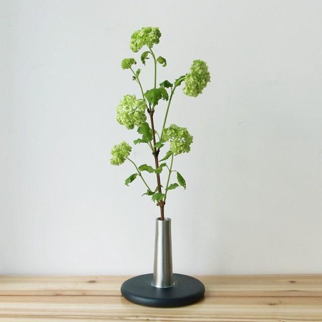 フラワーベース アルミ おしゃれ 一輪挿し 花瓶 Alx Vase Hana Iron