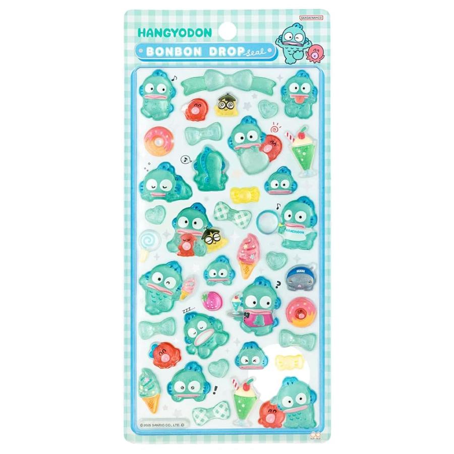 sanrio（サンリオ） 『新品』ボンボンドロップシールミニ ハンギョドン