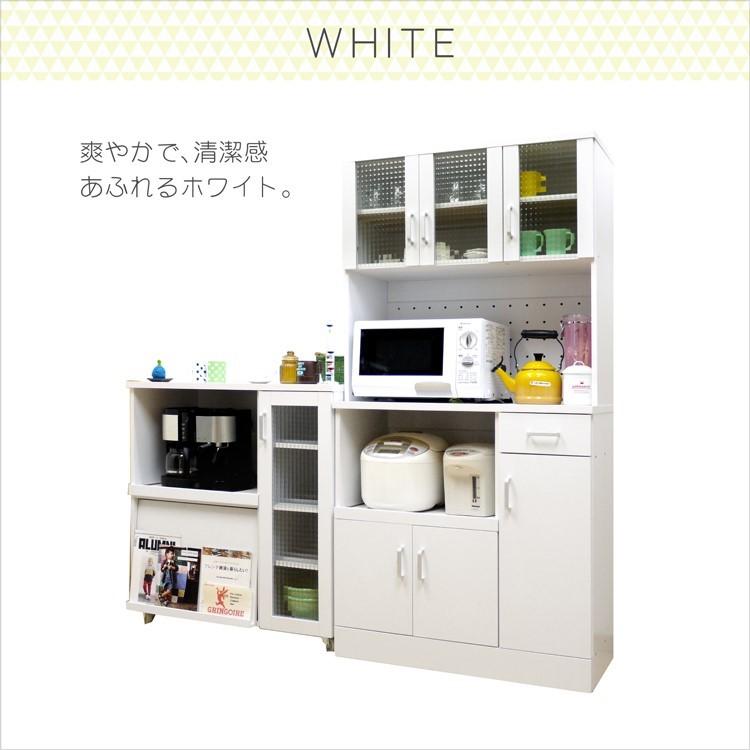 キッチンボード レンジ台 食器棚 幅90cm : noconoco・キッチン Yahoo