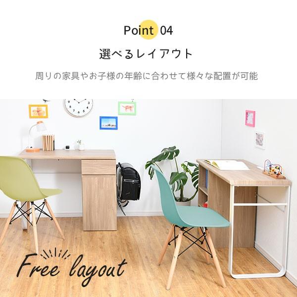 moca company ツインデスク 幅180cm 学習机 シンプル 収納 引き出し