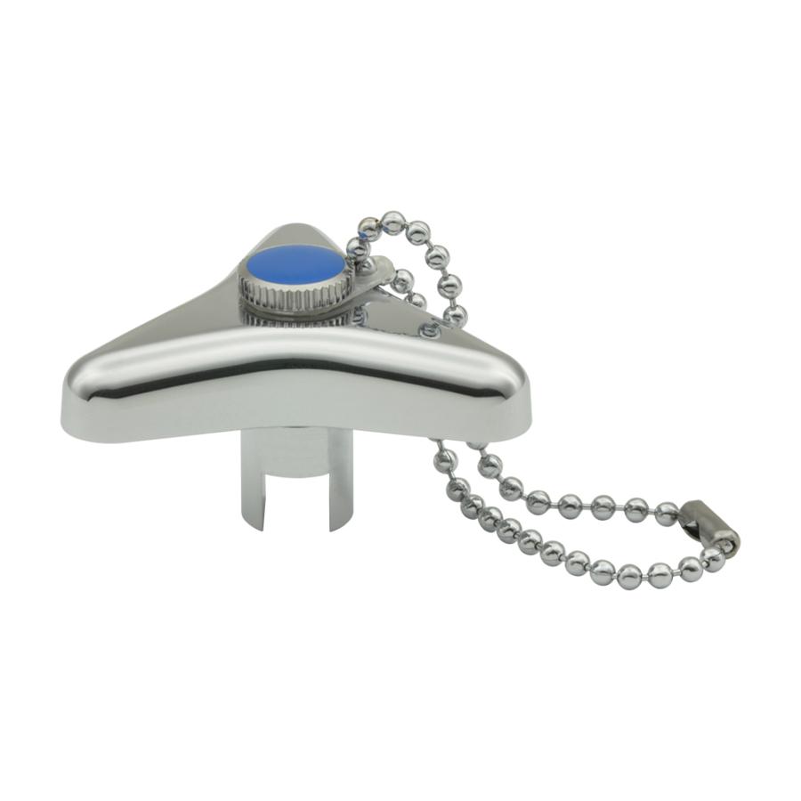 カクダイ（KAKUDAI） 水道水栓 ハンドル型共用栓カギ 鍵穴約8ミリ