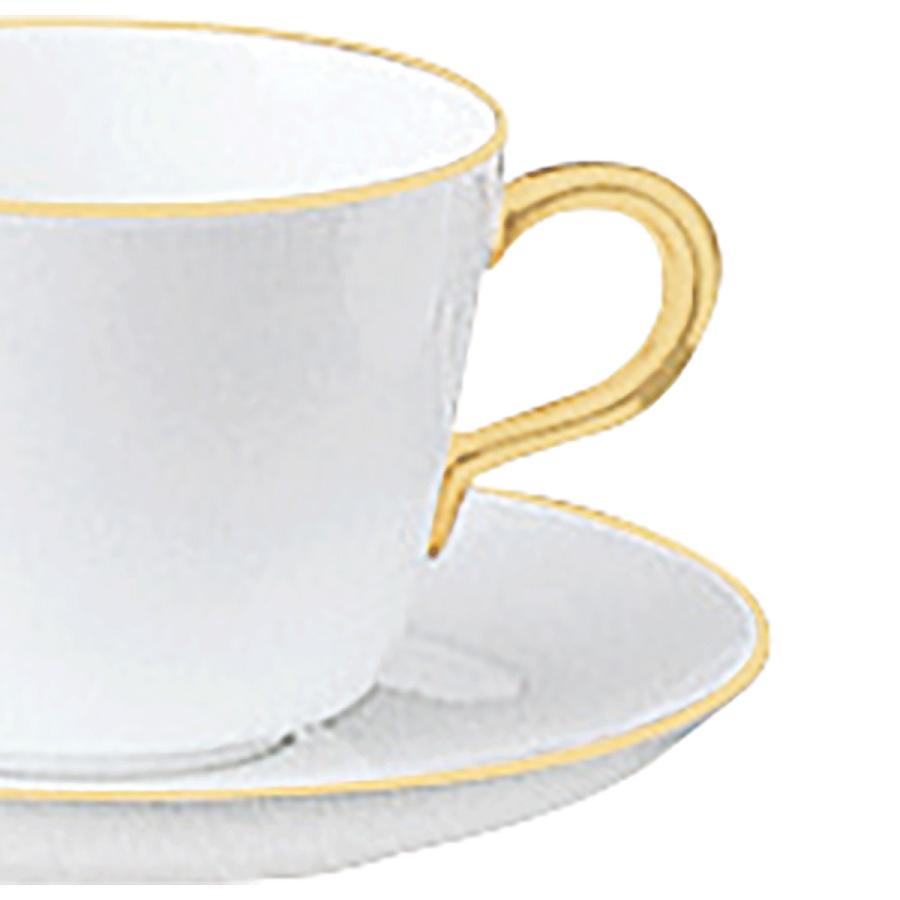 大倉陶園 ゴールドライン＆プラチナ モーニング碗皿ペア(金・白金