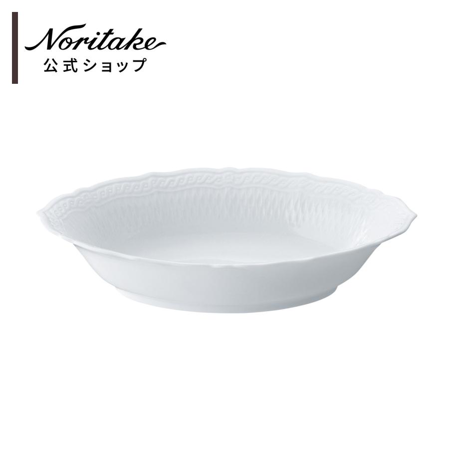 ノリタケ シェール ブラン 25.5cmダイヤモンドディッシュ ( 電子レンジ