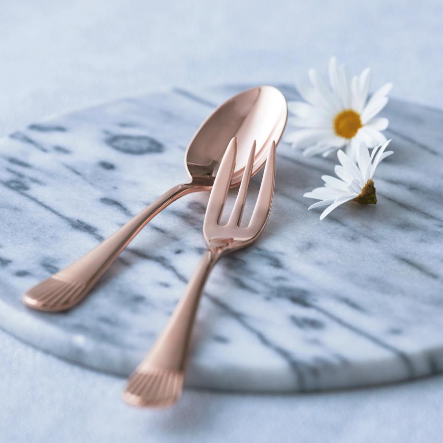 ノリタケ 金属食器ギフトセット (スタークレスト ピンクゴールドメッキ