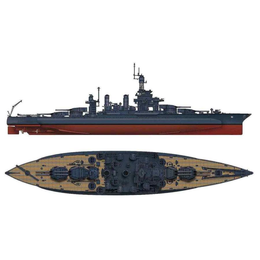 ピットロード（PIT-ROAD） W199 1/700 アメリカ海軍 戦艦 BB-46 メリー
