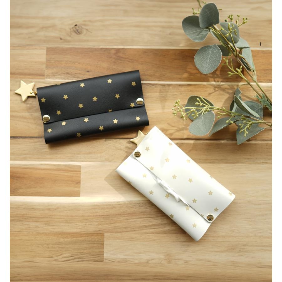 ポケットティッシュケース おしゃれ シンプル 革 送料無料 hoshinooto