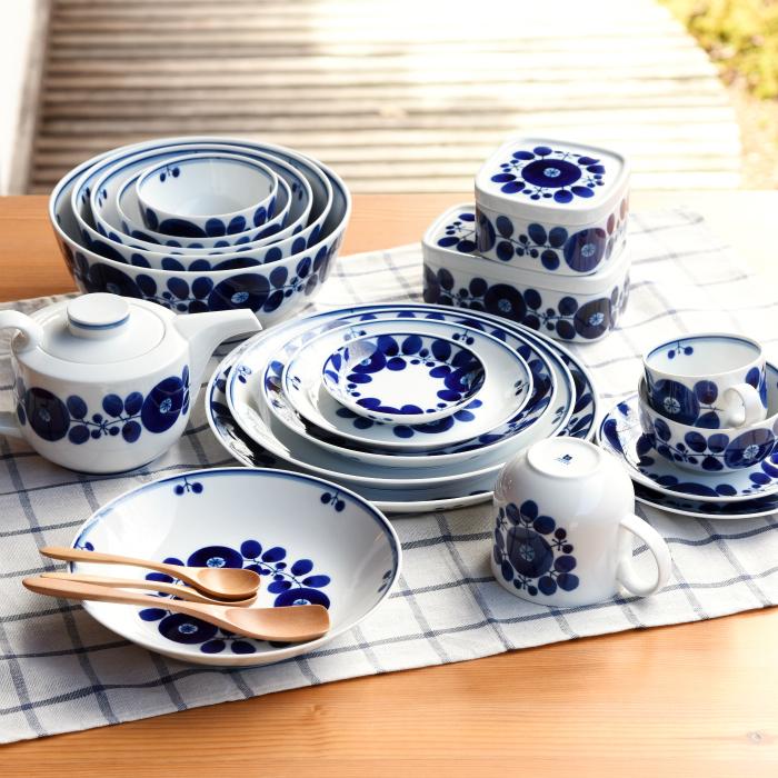 白山陶器 和食器 おしゃれ 波佐見焼 皿 ブルーム プレートL リース