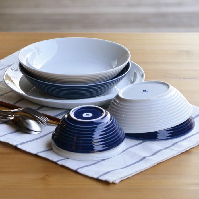 白山陶器 和食器 おしゃれ 波佐見焼 深皿 COMMO コモ フリーディッシュ