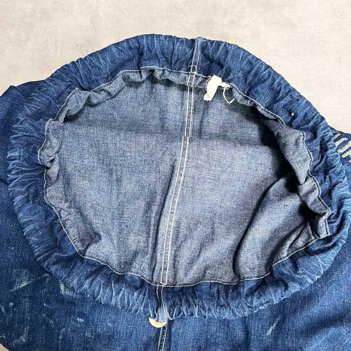 30-40'S U.S MILITARY Denim Stencil Laundry Bag 30-40年代 U.S