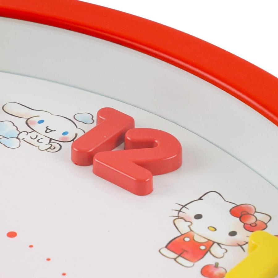 ハローキティ サンリオ 掛け時計 アイコンウォールクロック 電池