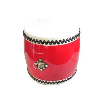 子供用 エイサー用 大太鼓(特小) 水牛皮 直径18cm×高さ20cm バチ2本付