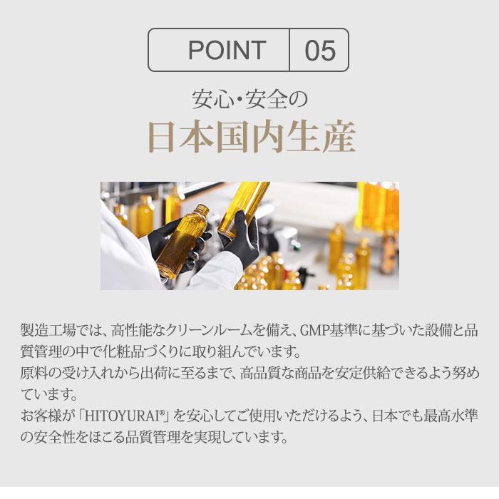 正規販売店 ヒトユライマスク付 HITOYURAI＋30 ヒトユライ クリア