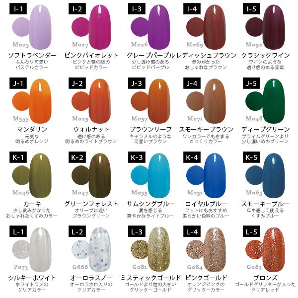 NAIL REPUBLIC カラージェル 100色 セット 3g ジェルネイル ジェル