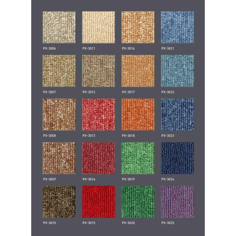 スミノエ】【タイルカーペット】PX-3000シリーズ 全25色 タイル