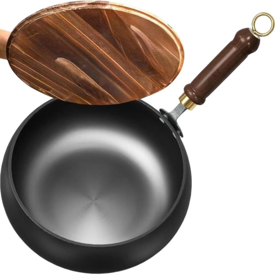 フライパン 鉄鍋 IH対応 24cm/28cm 鉄製中華鍋 電磁調理器対応 純鉄