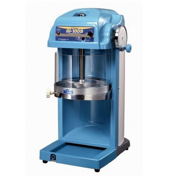 池永鉄工 送料無料 業務用 ふわふわかき氷機 電動式 ブロック氷用 : 窓