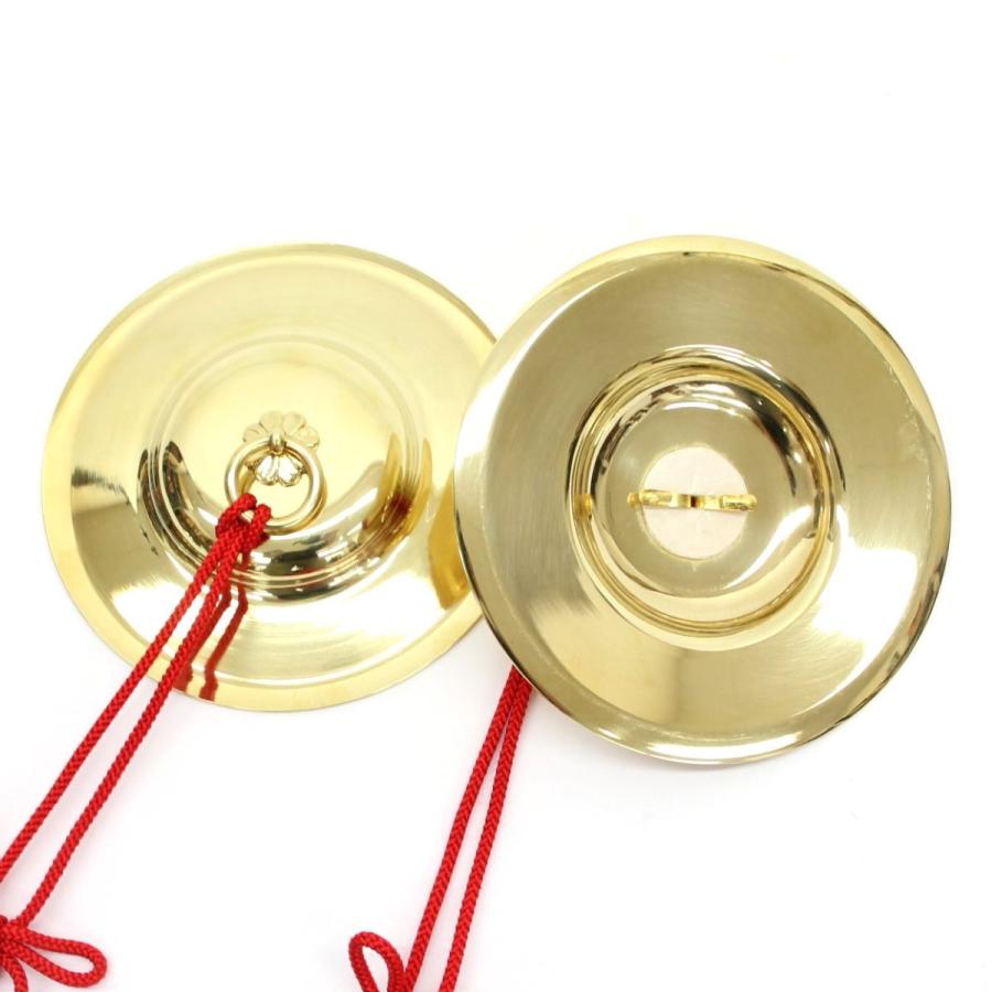 手拍子5寸(直径15cm) 重目 ちゃっぱ・チャッパ・手平金・和楽器・和