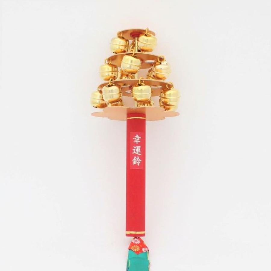 幸運鈴 本体の長さ約27cm 三番叟鈴・神楽鈴・神楽・かぐらすず・巫女舞