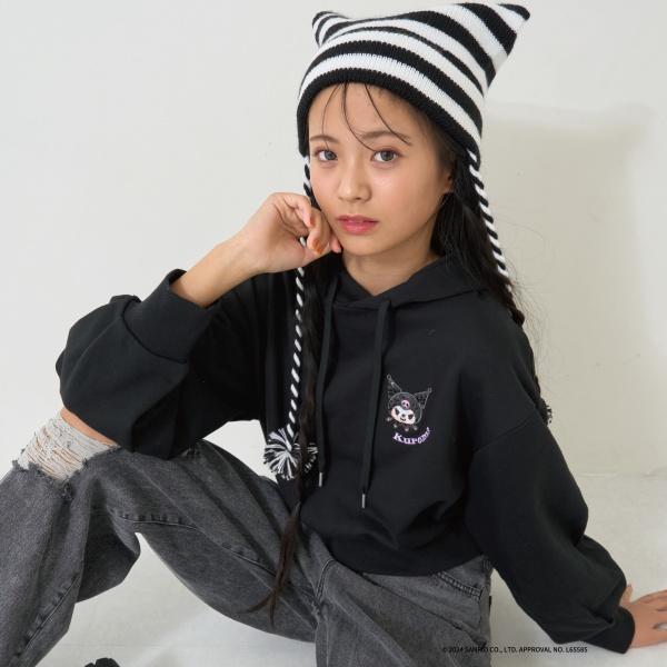 LOVETOXIC ラブトキシック(Lovetoxic)【サンリオ】刺繍デニムパンツ