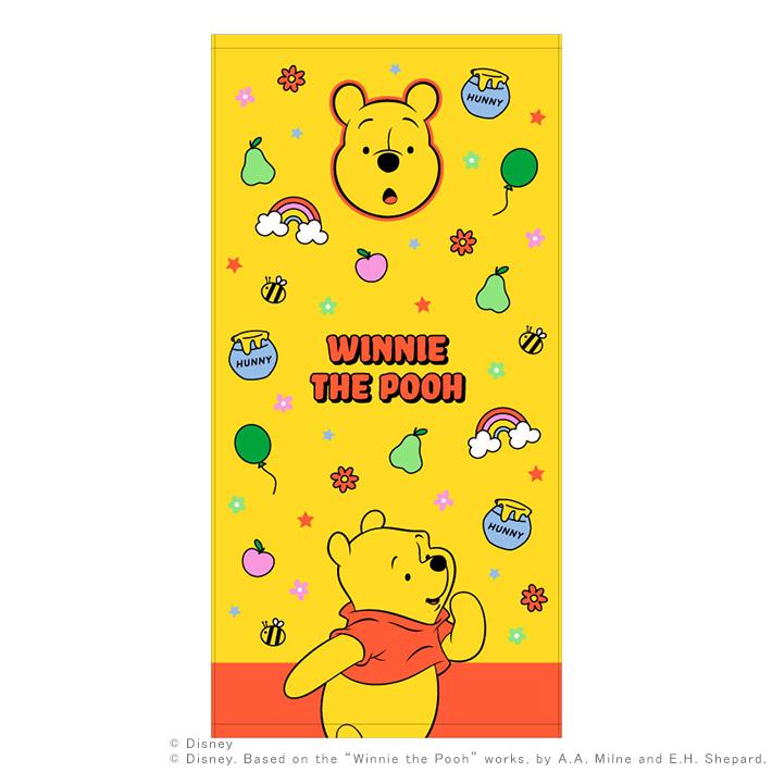 くまのプーさん ディズニー くまのプーさん コンパクトバスタオル