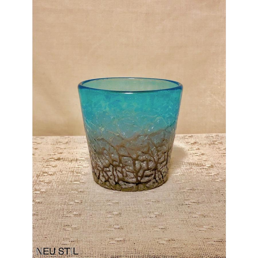 琉球ガラス グラス 稲嶺盛吉 ロックグラス アイスカット 母の日 父の日