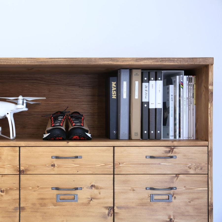 NEALD ファイルキャビネット 書類棚 カップボード 無垢 北欧 シンプル