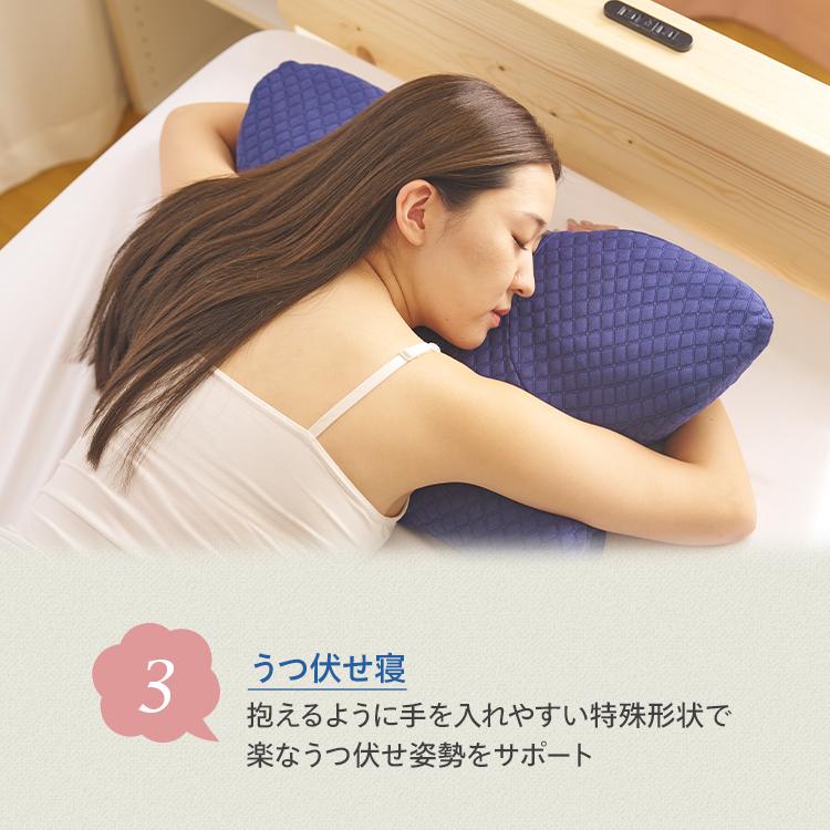 5way 枕 肩こり 首こり まくら いびき 防止 解消 対策 低反発 横向き