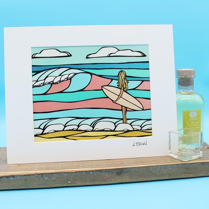 ヘザーブラウン アートプリント 絵画 HEATHER BROWN CANDY SURF